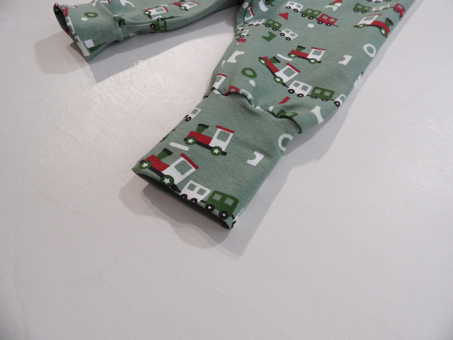 Växa-byxa Little Train Pants - storlek 56 (1-2 mån)