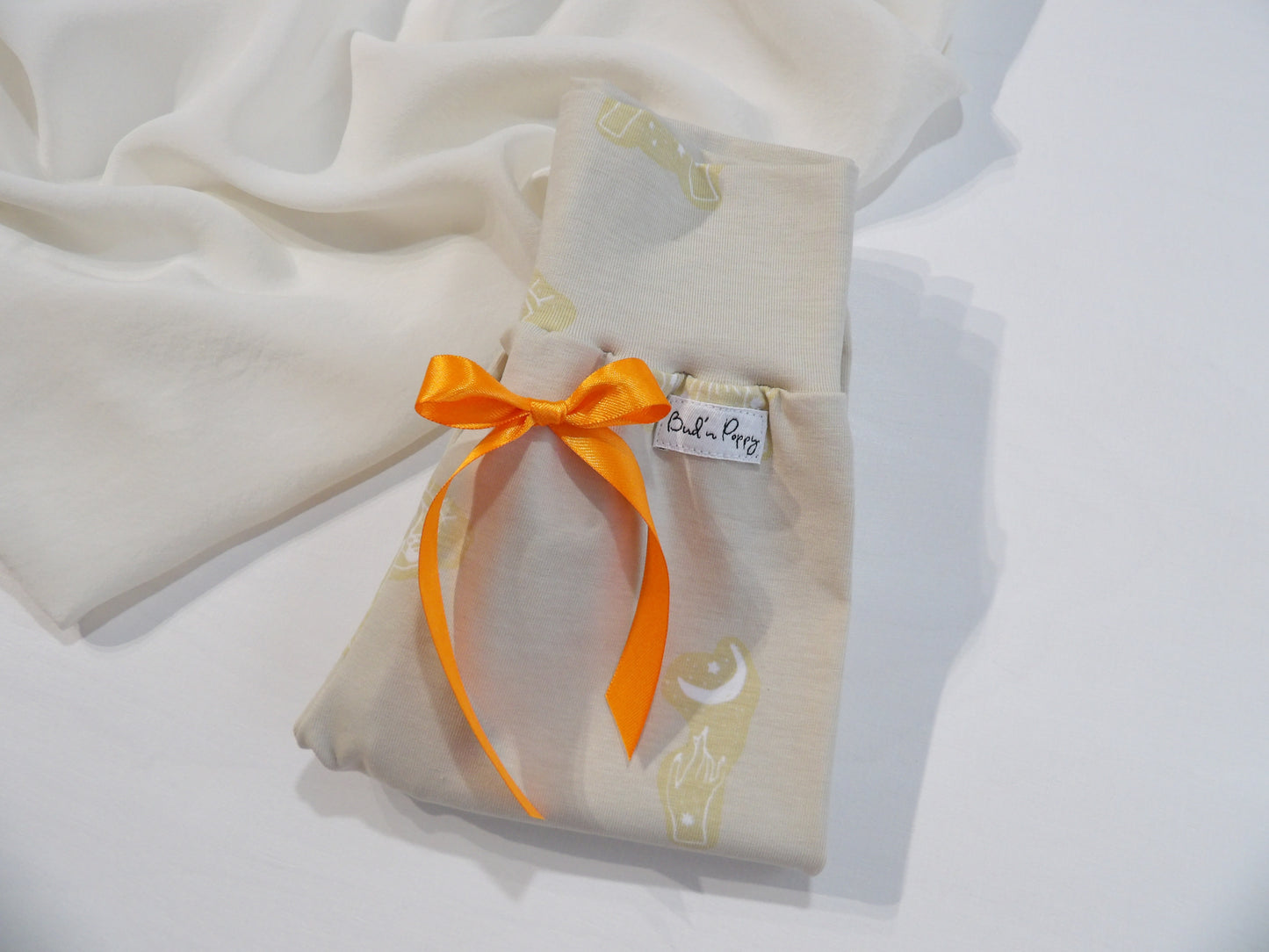Växa-byxa Beige Moon Pants - storlek 62 (ca 2-4 mån)