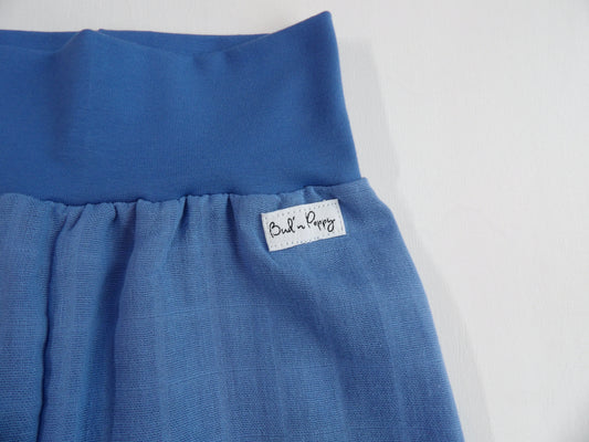 Grow-with-me pants in Muslin Blue Breeze