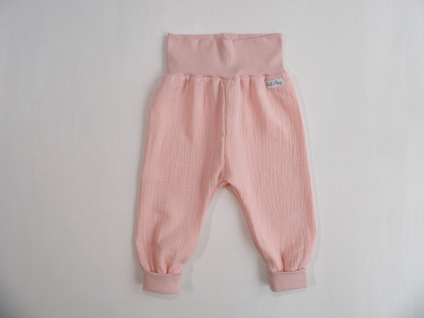 Växa-byxa i Muslin Blush Breeze - storlek 74 & 80