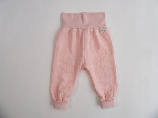 Växa-byxa i Muslin Blush Breeze - storlek 74 & 80