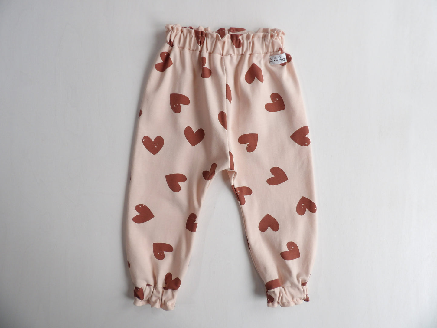 Resårbyxa Cute Hearts - storlek 80