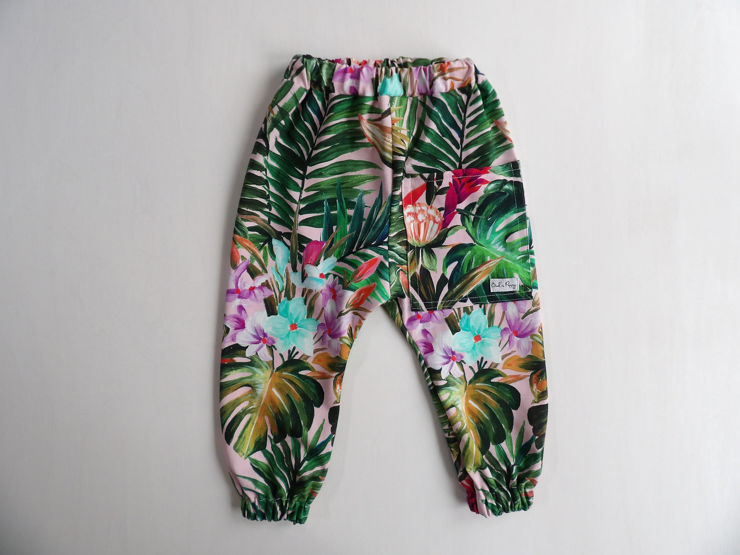 Resårbyxa Jungle Bloom - storlek 86 & 92