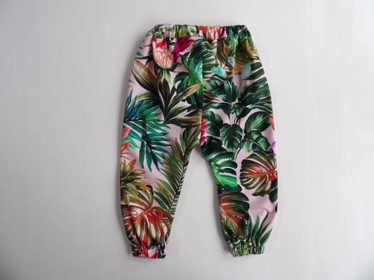 Elastic pants Jungle Bloom - size 86 & 92