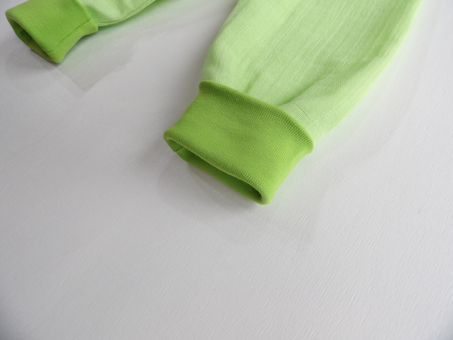 Växa-byxa i Muslin Lime Sprout - storlek 62