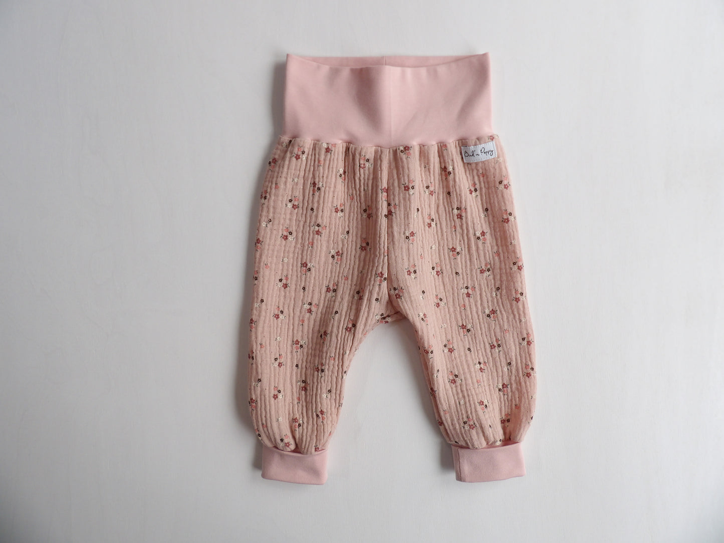 Grow-with-me pants in Muslin Little Blossom - size 62