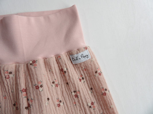 Grow-with-me pants in Muslin Little Blossom - size 62