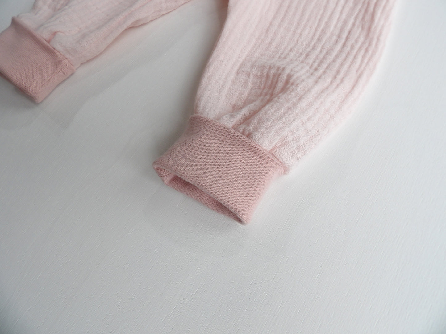 Växa-byxa i Muslin Dusty Rose - storlek 56