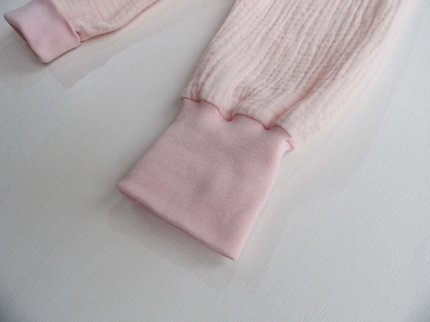 Växa-byxa i Muslin Soft Blush - storlek 56
