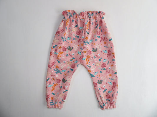 Elastic pants Coral Reef - size 86