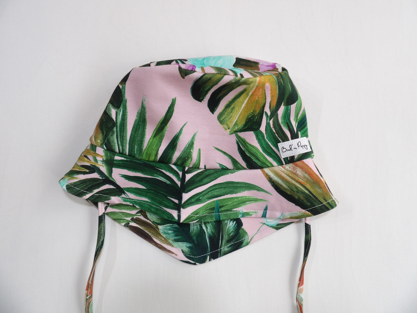 Solhatt i Trikå Tropical Garden - storlek 48/50 (ca 10-18 mån)