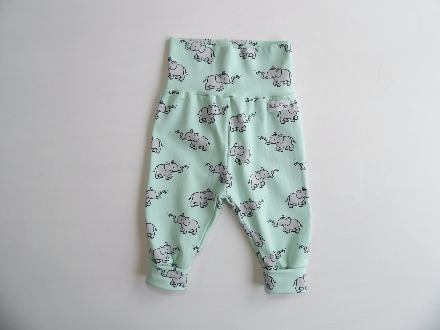 Little One Set Little Elephant Mint - storlek 56