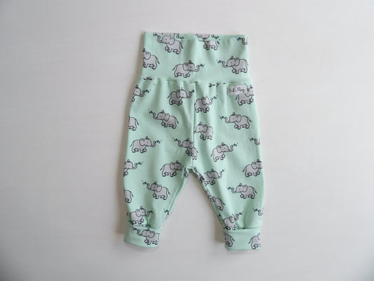 Little One Set Little Elephant Mint - size 56