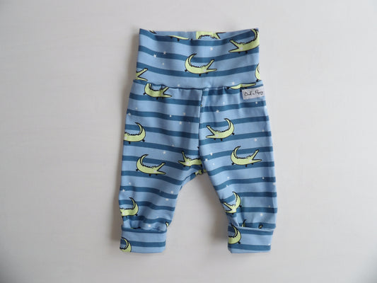 Little One Set Moon Crocodile Blue - size 50