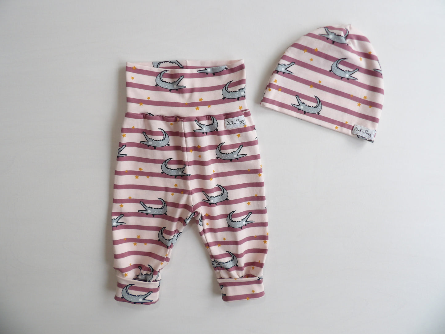 Little One Set Moon Crocodile Blush - storlek 50 & 56