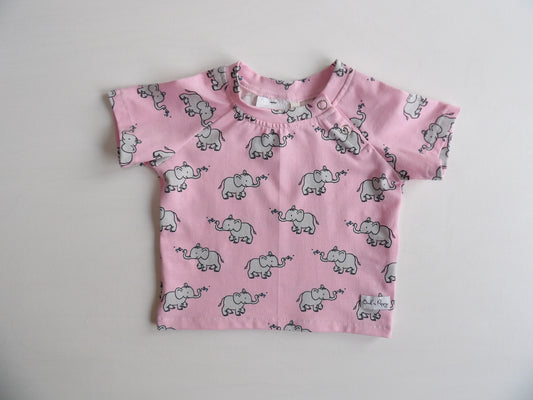 Topp/t-shirt Little Elephant Blush - storlek 62