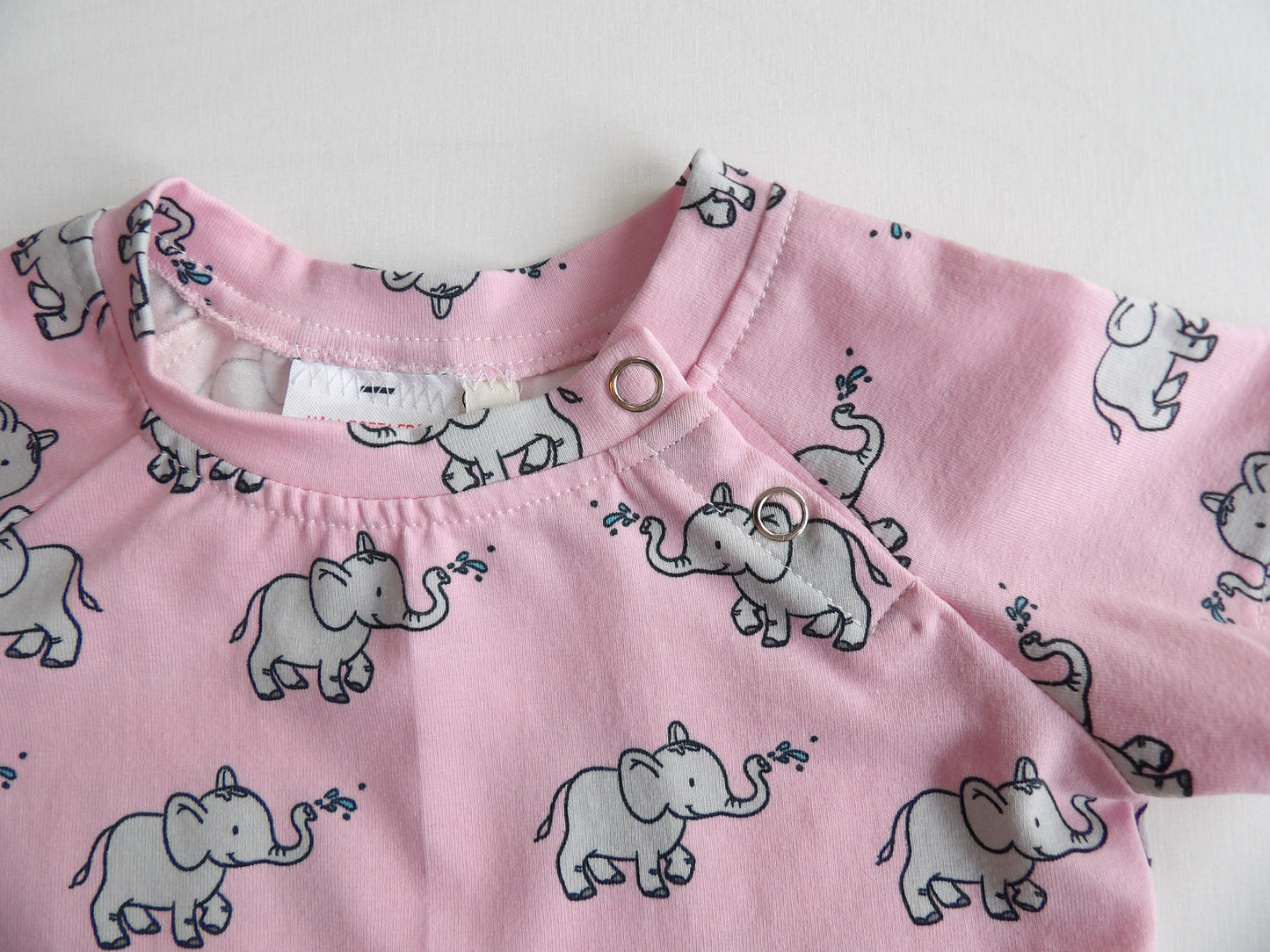 Topp/t-shirt Little Elephant Blush - storlek 62
