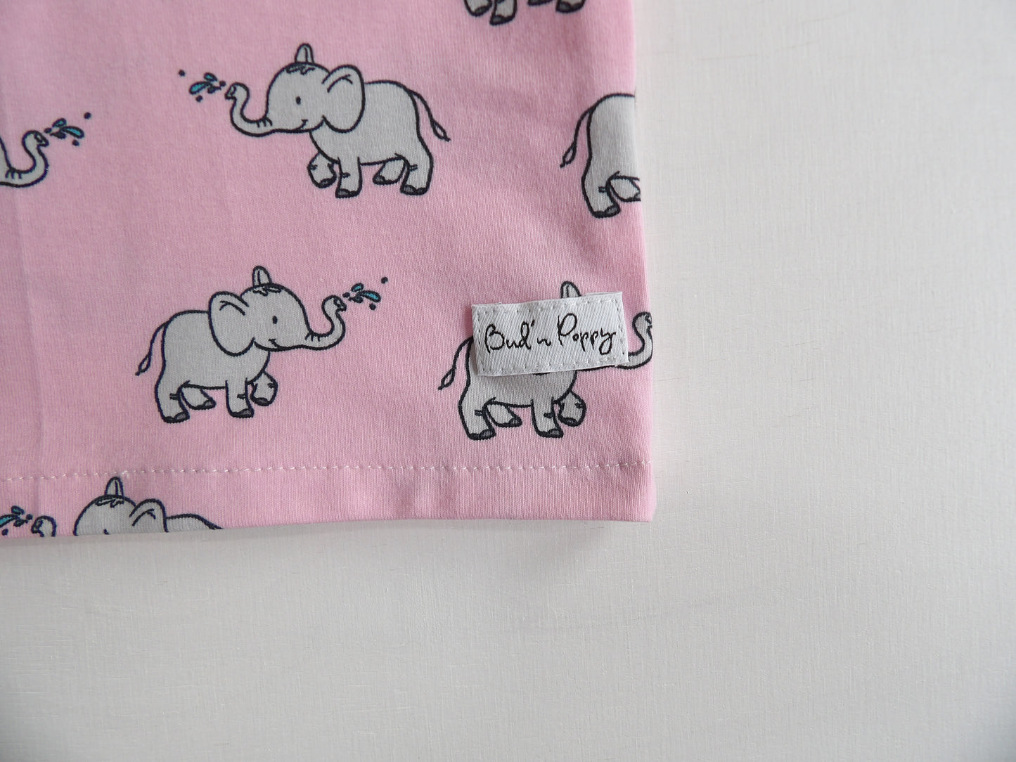 Topp/t-shirt Little Elephant Blush - storlek 62