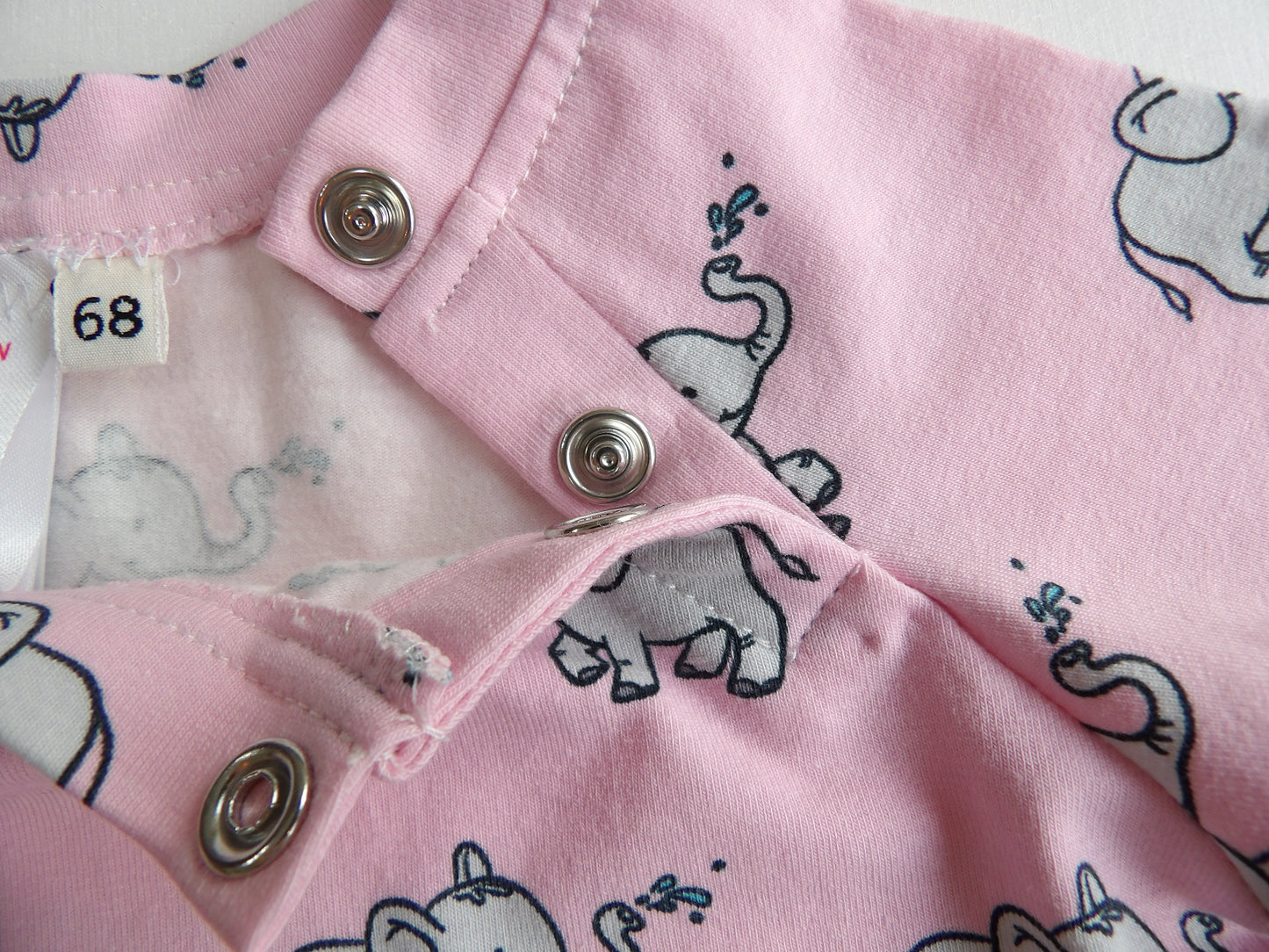 Topp/t-shirt Little Elephant Blush - storlek 62