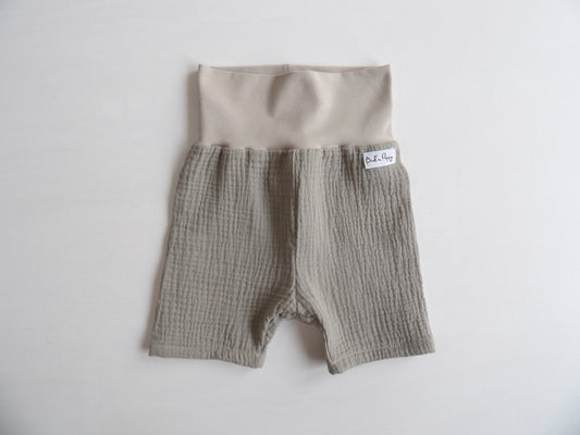 Shorts Muslin Stone Dune - storlek 56