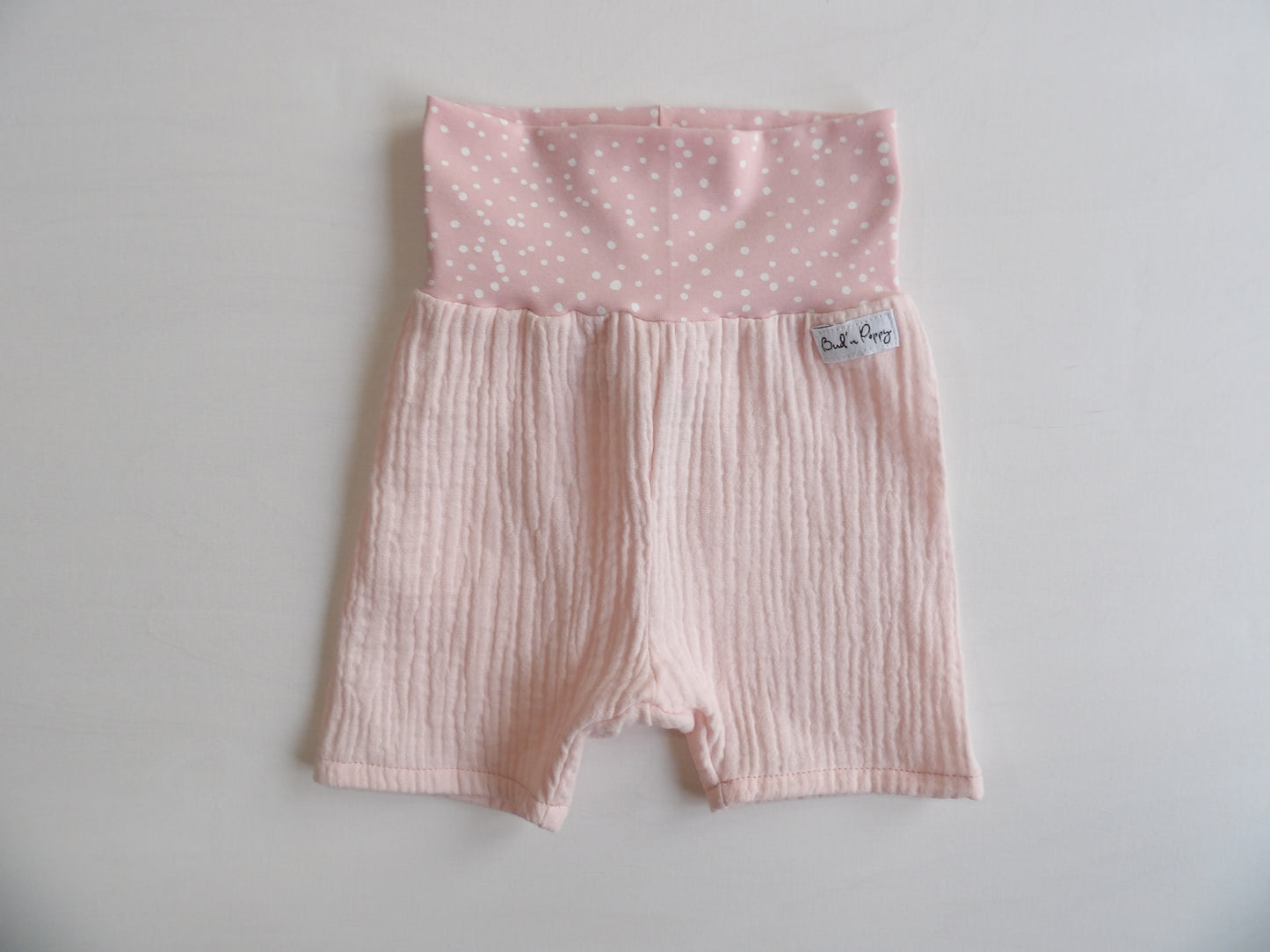 Shorts Muslin Soft Blush - storlek 56