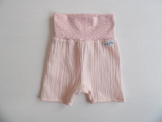 Shorts Muslin Soft Blush - storlek 56