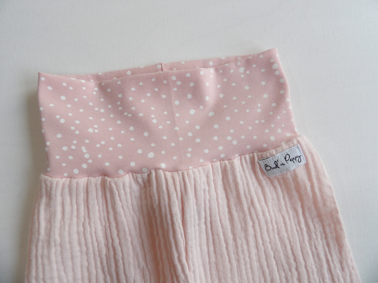 Shorts Muslin Soft Blush - storlek 56