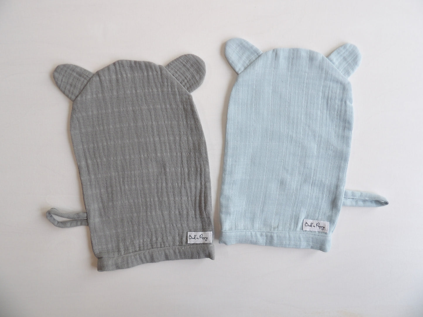 Muslin badvantar 2-pack - Blue Breeze