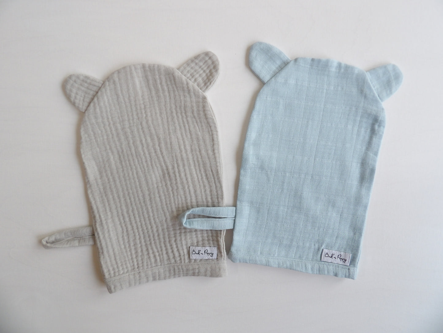 Muslin badvantar 2-pack - Morning Sky