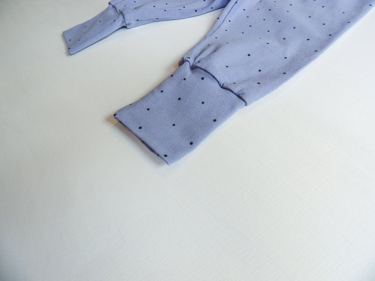 Newborn Set Tiny Dots Dusty Lavender - storlek 56
