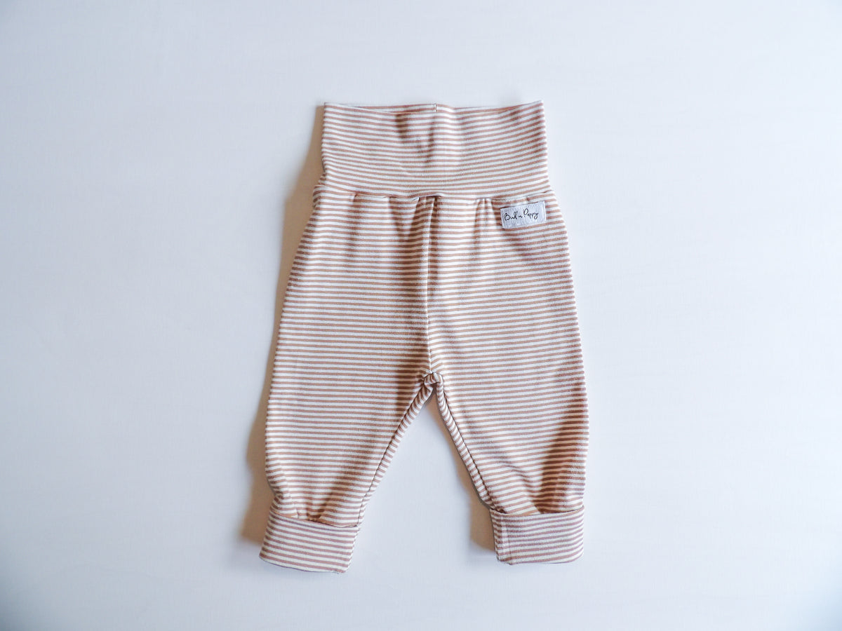 Newborn Set Tiny Stripes Brown - storlek 56