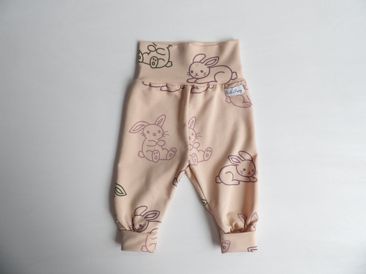 Newborn Set – Bunny Hop | Växa-byxa & mössa