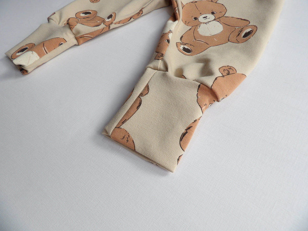 Newborn Set – Teddy Bear | Växa-byxa & mössa