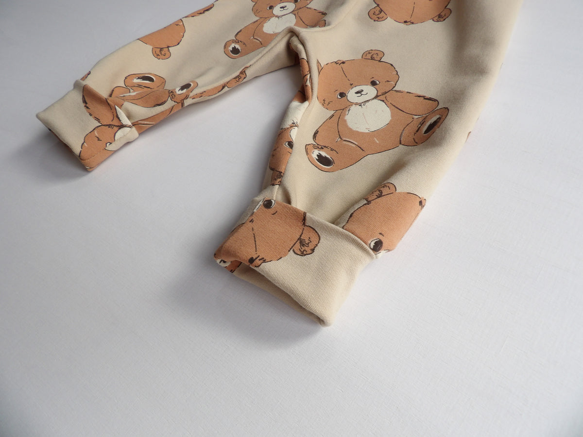 Newborn Set – Teddy Bear | Växa-byxa & mössa