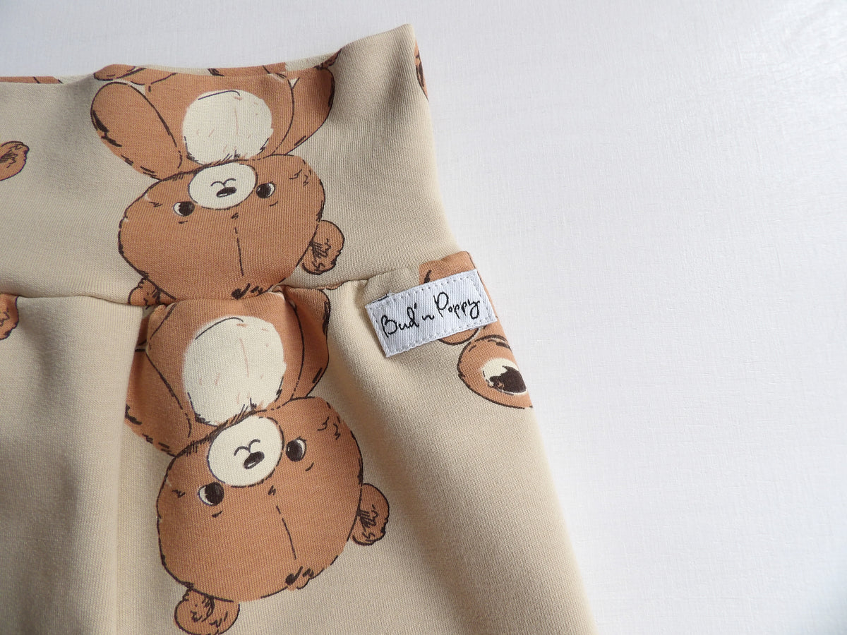Complete Newborn Set – Teddy Bear | Vallmo | Body, växa-byxa & mössa