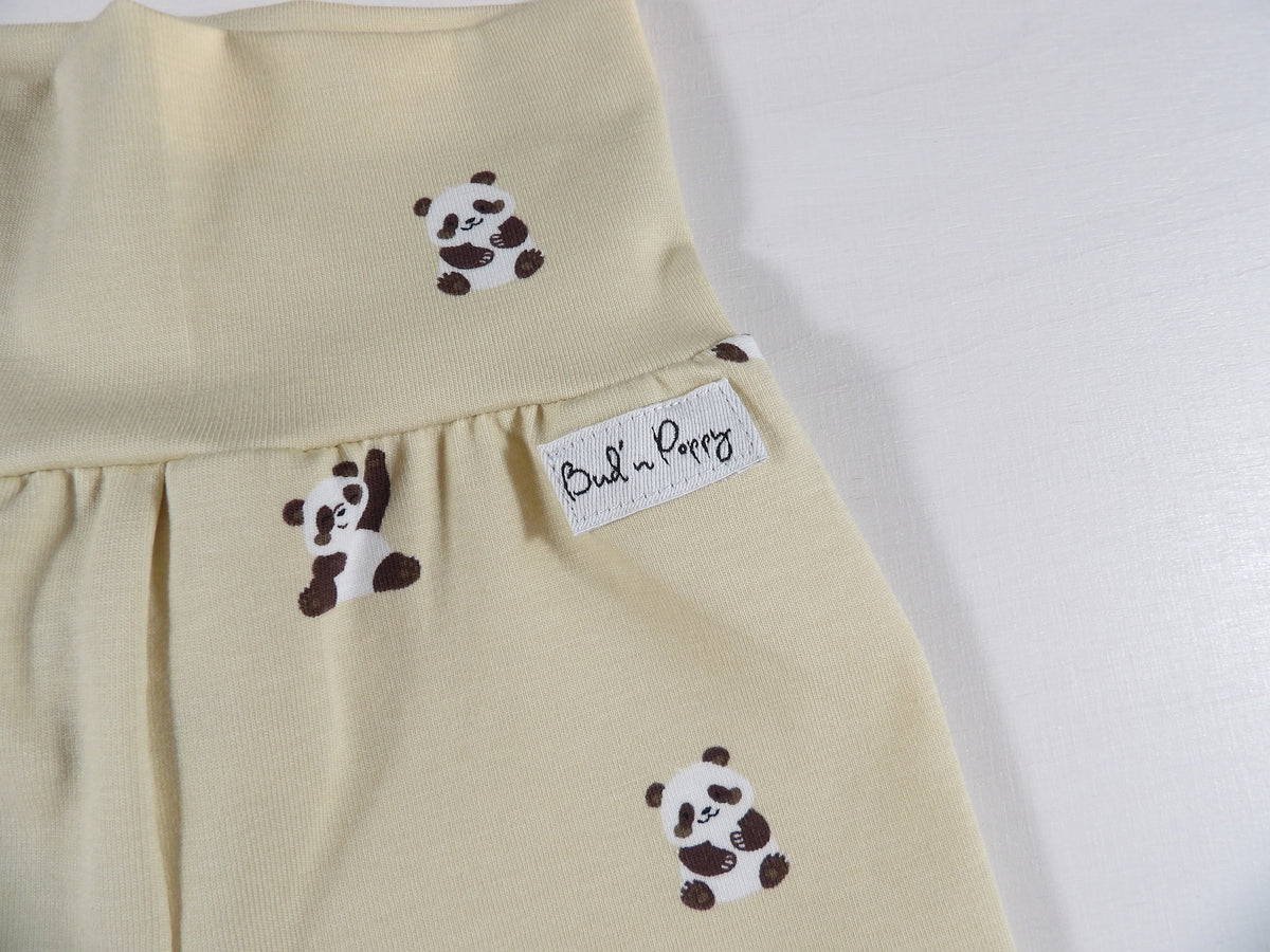Newborn Set – Pocket Panda | Växa-byxa & mössa