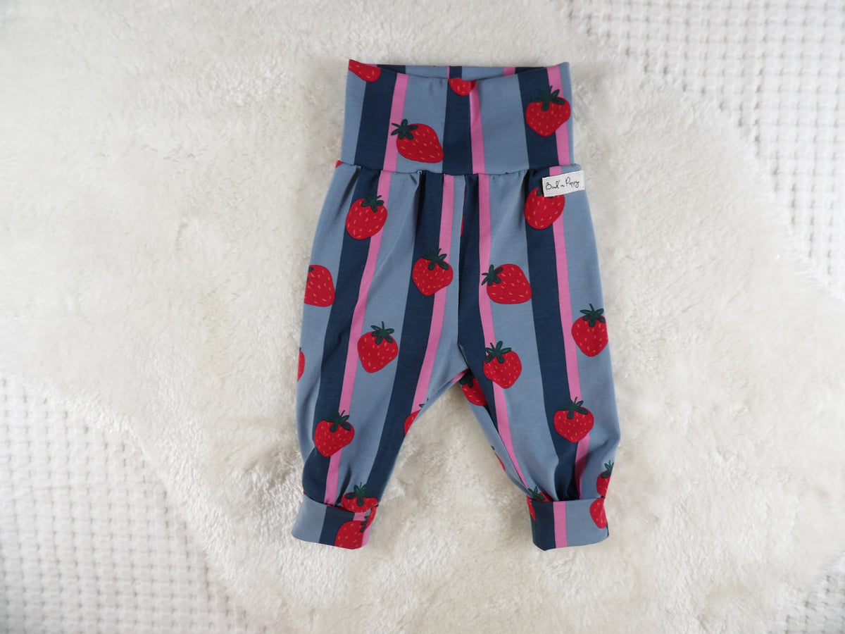 Växa-byxa – Berry Stripe