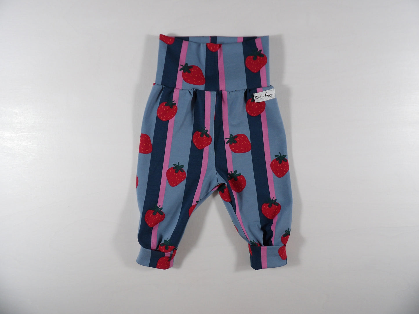 Växa-byxa – Berry Stripe