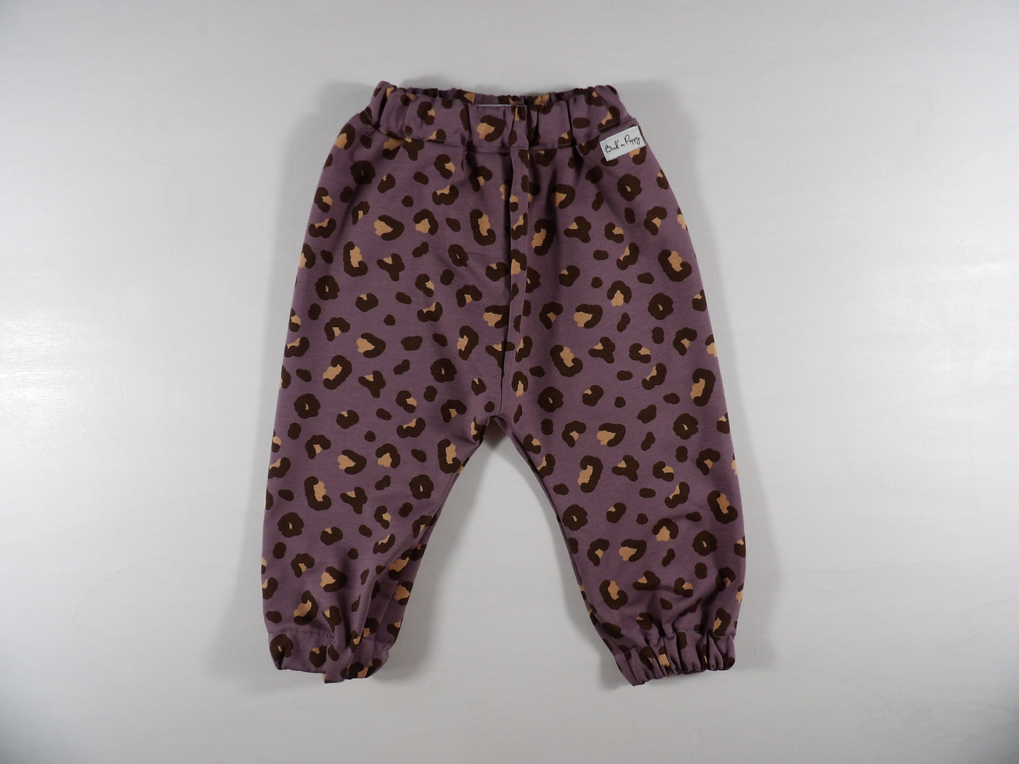 Resårbyxa – Lilac Leopard