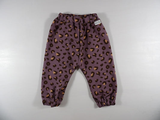 Resårbyxa – Lilac Leopard