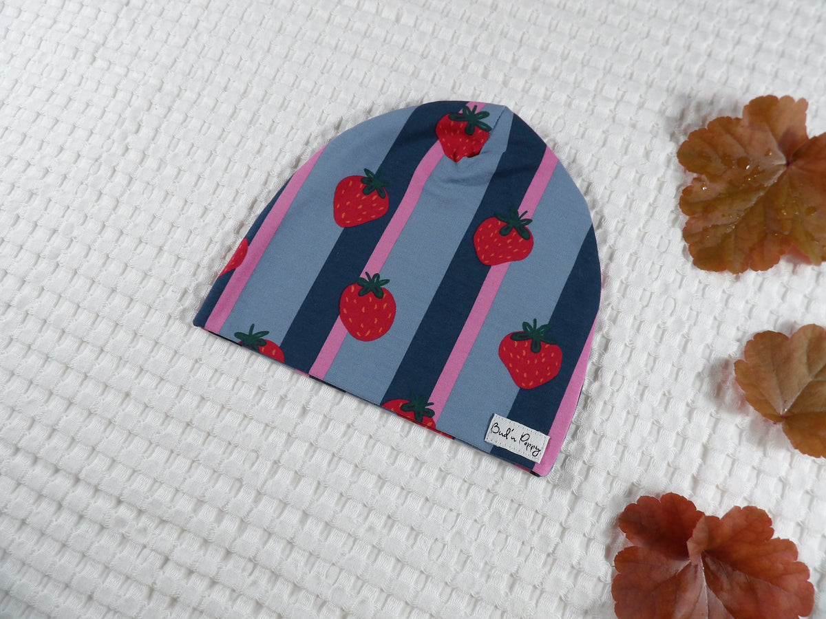 Mössa – Berry Stripe