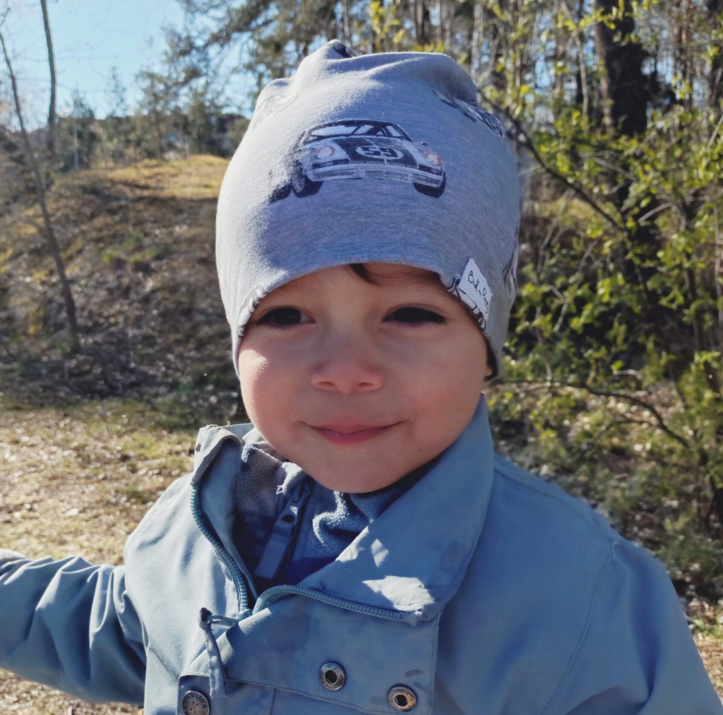 Mössa – Little Racer Grey