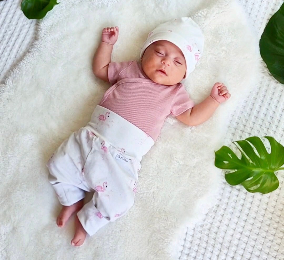 Newborn Set Little Flamingo - storlek 56