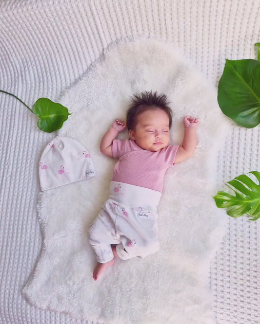Newborn Set Little Flamingo - storlek 56